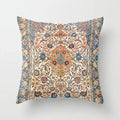 Axyaa Ethnic Style Short Plush Pillow Cover - Chinese Printing Sofa Cushion Cover