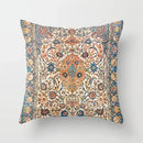 Axyaa Ethnic Style Short Plush Pillow Cover - Chinese Printing Sofa Cushion Cover