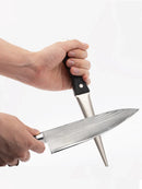 Axya Double-sided Diamond Knife Sharpener Whetstone Rod - Household Kitchen Tool