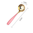 Axyaa Stainless Steel Soup Ladle Long Handle Large Tablespoon Kitchen Utensil