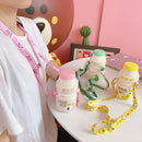 Axyaa Wide Mouth Water Bottle Strap: Portable, Cute, & Convenient Drink Cup Lanyard