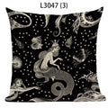Axyaa Ocean Life Pillow Covers for Home Decor