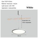 Axyaa Disc LED Pendant Lights Modern Stylish for Restaurant Bar Cafe Living Room