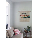 Axyaa Handwoven Macrame Tapestry: Colorful Boho Wall Hanging Decoration
