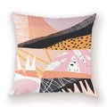 Axyaa Abstract Splice Pattern Pillow Case Bohemian Cushion Cover