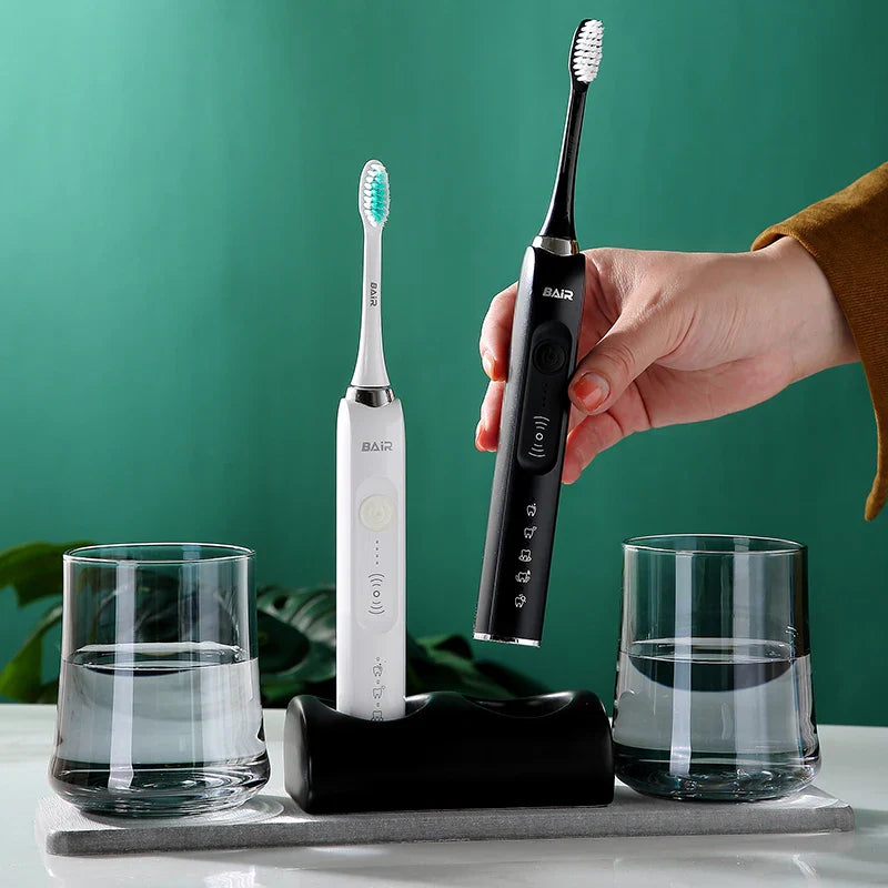 Axya Dental Organizer Set: Toothbrush Holder, Toothpaste Holder, Mouthwash Cup, Coaster