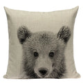 Axyaa Animal Print Cushion Covers - High Quality Decorative Pillows for Sofa