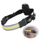 Axya COB LED Sensor Headlamp Waterproof 3 Lighting Modes Work Light