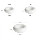 Axya White Ceramic Tableware Set