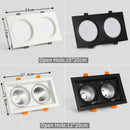 Axyaa Ultra-thin LED Panel, Anti-Fog, Recessed Ceiling Downlight, Industrial Spot Lighting