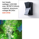 Axyaa Outdoor Aluminum Wall Lamps LED IP65 Waterproof 5W 10W Garden Porch Sconce