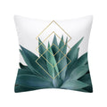 Axyaa Cactus Plant Pattern Pillow Cover Abstract Art Sofa Throw Decor Case