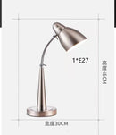 Axyaa Modern Stainless Steel E27 Reading Table Lamp