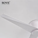 Axya Living Room Aluminum Blade DC Ceiling Fan with Remote Control