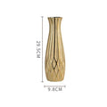 Luxury Gold Ceramic Vase by Axyaa - Elegant Porcelain Flower Vase for Home Decor