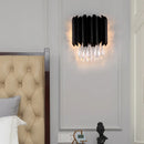 Axyaa Crystal Wall Lamp: Modern Luxury Lighting for Bedroom and Living Room