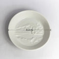 Axyaa Sakura Ceramic Seasoning Plate for Kitchen Utensils and Barbecue