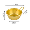 Axyaa Korean Rice Wine Bowl Dipping Sauce Aluminum Container Ramen Noodle Seasoning Bowl