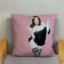 Axyaa European Sexy Women Polyester Cushion Cover 45x45cm - Chic Home Decor