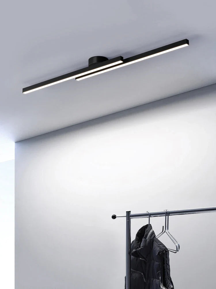 Axyaa Ceiling Lamp: Minimalist Long Aisle Hallway Balcony Cloakroom Light