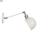 Axyaa Industrial Retro Adjustable Swing Arm Wall Lamp Sconce