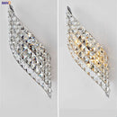 Axyaa Crystal Wall Lamp LED Light Modern Nordic Design Fixtures