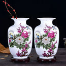 Axyaa Jingdezhen Chinese Ceramic Vase Home Decoration Palace Ornament