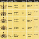 Axyaa European Loft Chandelier: Wrought Iron Retro Classic Hanging Lamp