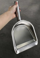 Axya Stainless Steel Kitchen Chef Shovel - Portable Handheld Cleaning Tool for Home & Garden