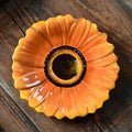 Axyaa Embossed Flower Ceramic Bowl Set for Stylish Dining Experience