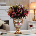 Axyaa European Resin Vase Dried Flower Arrangement Home Decor Ornament