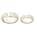 Axya Metal Frame Mirror Storage Tray for Home Decor and Organization