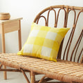 Axyaa Buffalo Plaid Cushion Cover 45*45 for Living Room Sofa - Home Decoration