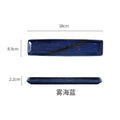 Axyaa Ceramic Long Plate for Sushi Snacks & Desserts
