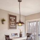 Axyaa Loft Industrial Retro Iron Pendant Lights for Dining Room, Bar, and Cafe