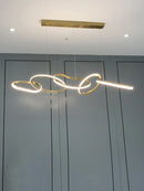 Axya Minimalist Art Chandelier for Dining, Restaurant, Bar - Creative Light Luxury Lamps