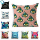 Axyaa Evil Eye Dream-catcher Pillowcase for Ramadan Decor