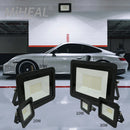 Axyaa LED Industrial Floodlight 10W-100W IP68 for Factory Workshop Garage and Mining