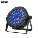 Axyaa LED Par Lights 18x18W RGBWA+UV DMX512 Professional Stage Dj Equipment