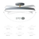 Axyaa Rotatable LED Ceiling Lamp for Modern Indoor Lighting