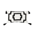 Axyaa Tufted Geometric Cushion Cover for Modern Home Decor