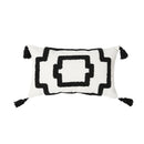 Axyaa Tufted Geometric Cushion Cover for Modern Home Decor