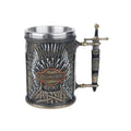 Axyaa 3D Stainless Steel Beer Mug Goblet