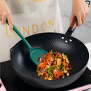 Axyaa Silicone Kitchen Utensil Set - Green Non-stick Cookware Tools