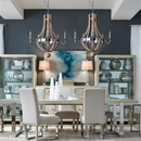 Rural Wood Candle Chandelier for Living Room Bedroom Loft Home by Axyaa