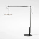 Axyaa Minimalist Metal Floor Lamp with Personality Grain Design and LED Lighting