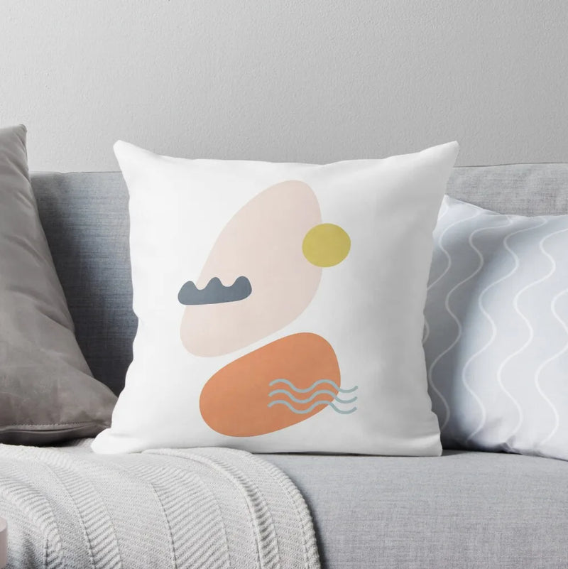 Velvet Matisse Pillow Cover 18x18 Inch for Home and Car Decor - Axyaa