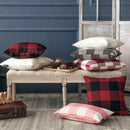 Axyaa Buffalo Plaid Cushion Cover 45*45 for Living Room Sofa - Home Decoration