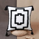 Axyaa Tufted Geometric Cushion Cover for Modern Home Decor