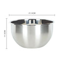 Axyaa Stainless Steel Mixing Bowl for Cooking and Baking Purposes